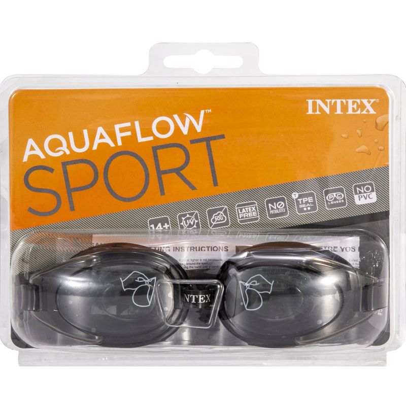 Ujumisprillid Intex 55685, läbipaistev v.-must v.-hall v.
