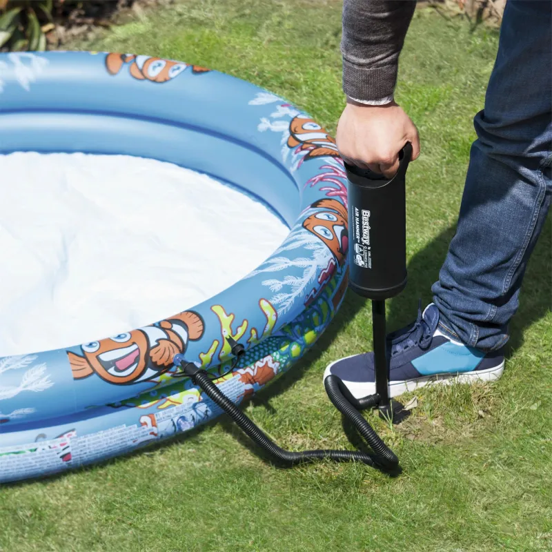 Rokas sūknis Bestway 62003, melna krās., 36 cm x 36 cm