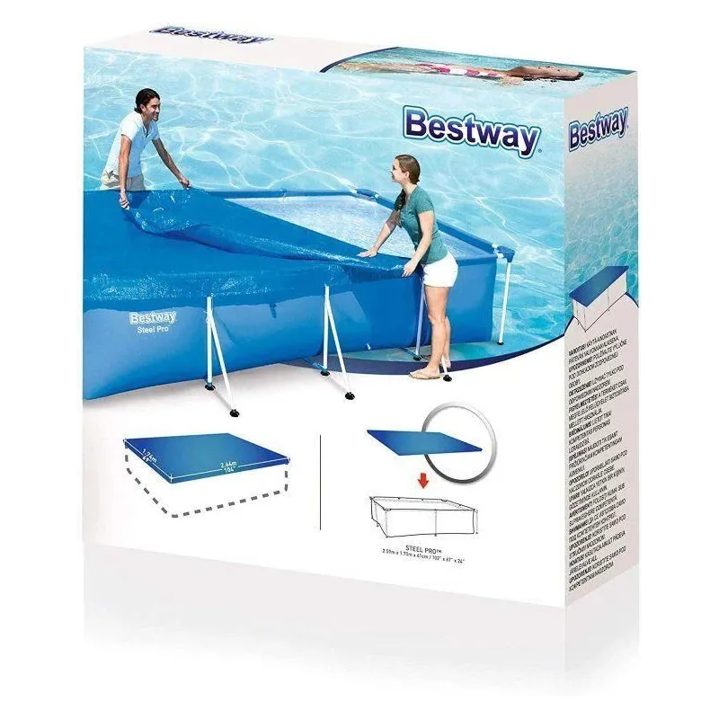Baseino uždangalas BESTWAY 58105. 2.59×1.70 m
