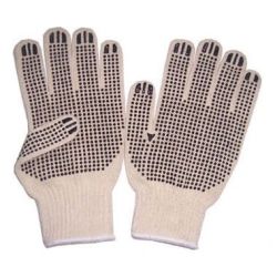 Cimdi 11d punktēti divpusēji gb71