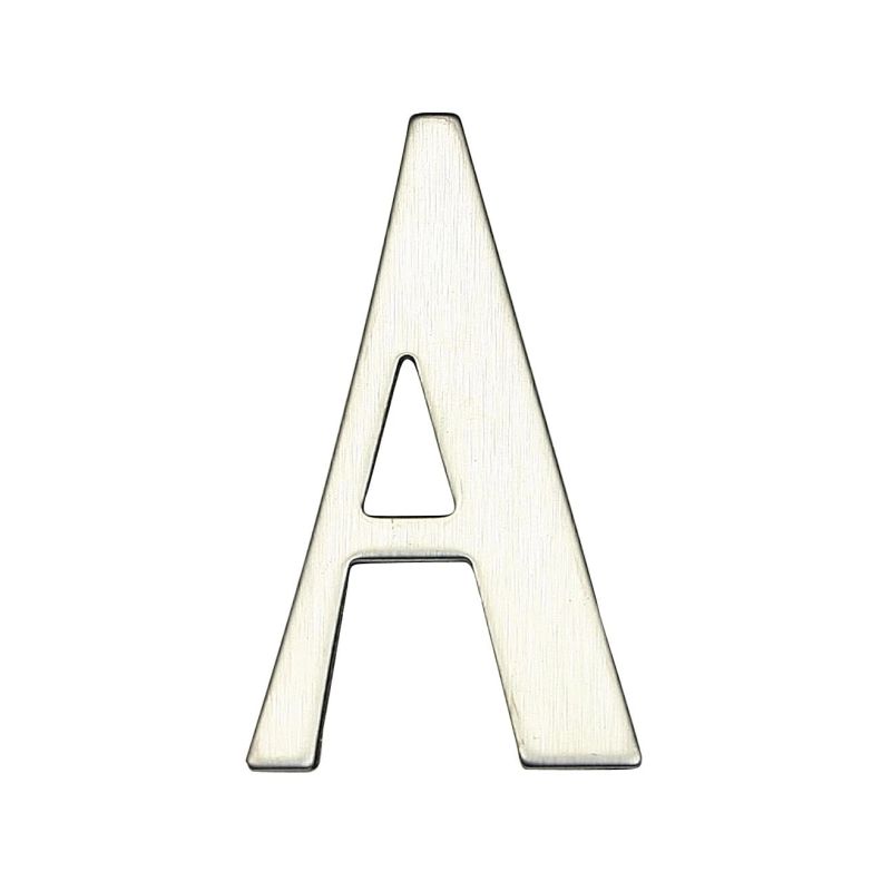 Door letter A stainless steel SS-1 62mm