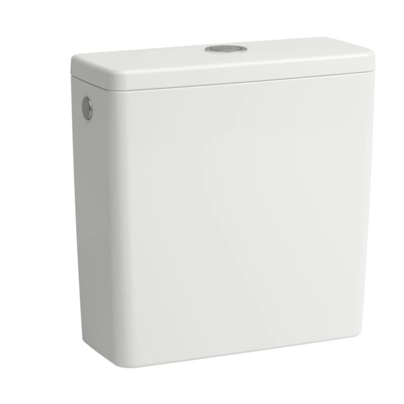 Tualetes skalojamā kaste Laufen LUA 65, balta krās.