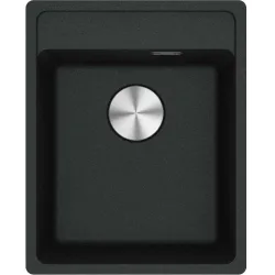 Кухонная мойка Franke Maris MRG 610-37, гранит, 51 см x 41 см x 20 см, черный
