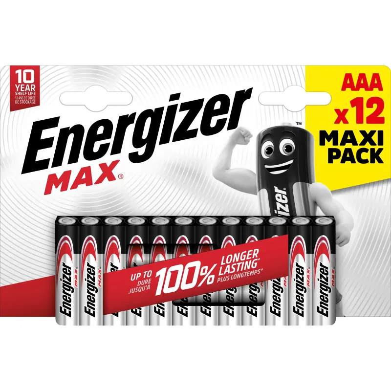 Baterijas Energizer E301530400, AAA, 1.5 V