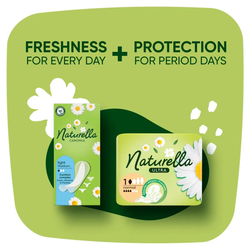 Naturella Light Camomile Biksīšu Ieliktnīši, 100 gab