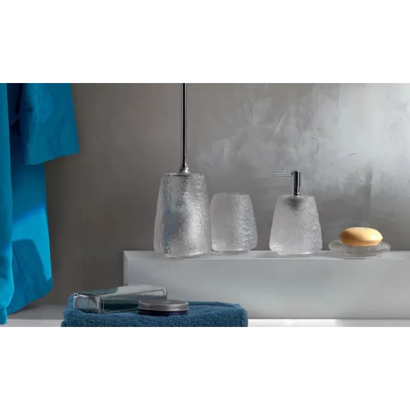 Tualetes birste Gedy Irina IN3302, caurspīdīga krās., 11 cm x 46 cm x 11 cm