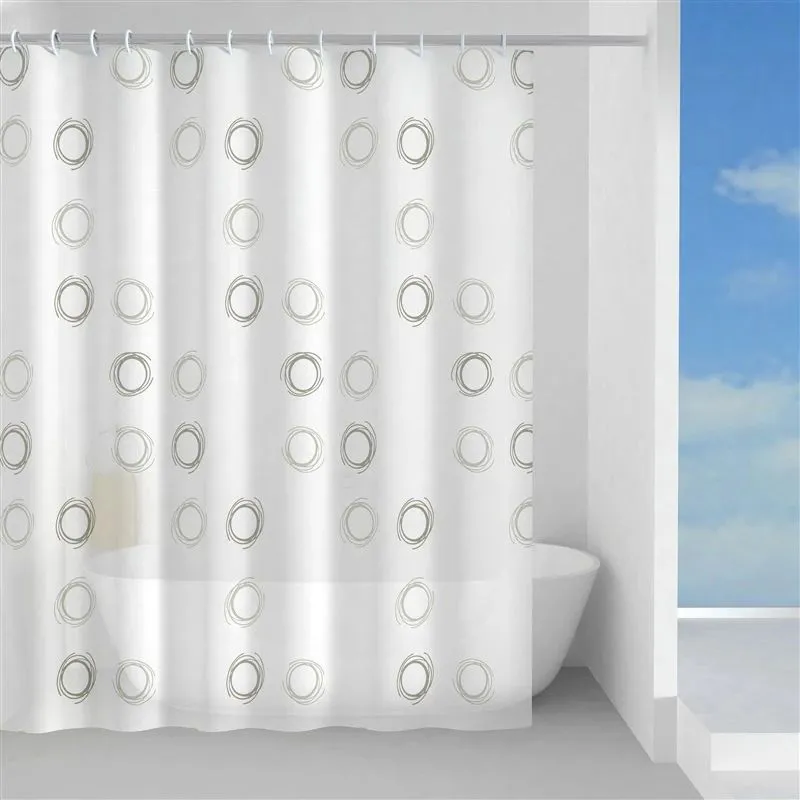 Bathroom curtains Gedy Nidi TVI13331830. 1.8 x 2 m
