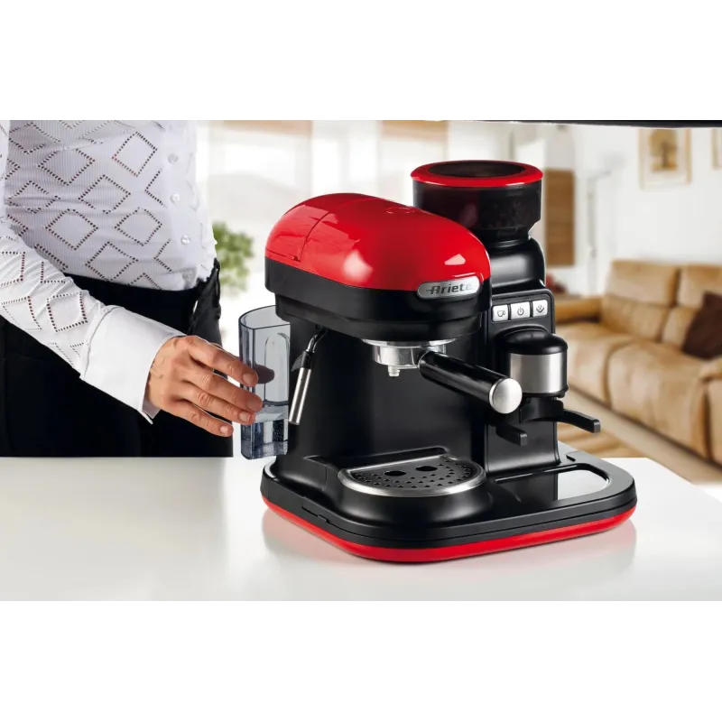 1318 Ariete Moderna Espresso Red