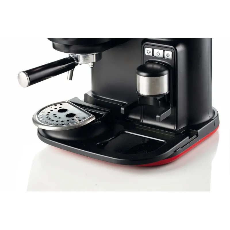 1318 Ariete Moderna Espresso Red integreeritud kohviveskiga