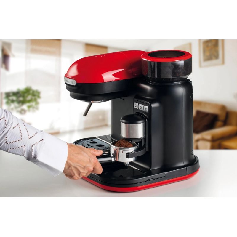 1318 Ariete Moderna Espresso Red