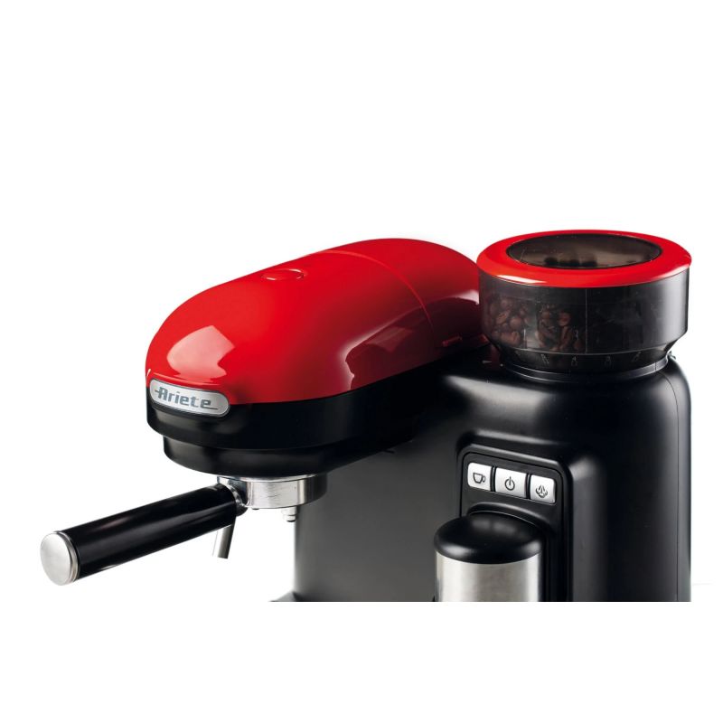 1318 Ariete Moderna Espresso Red