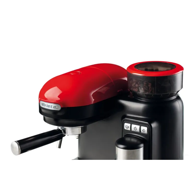1318 Ariete Moderna Espresso Red integreeritud kohviveskiga