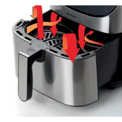 4628 Ariete Airy Fryer Metal 7L aerogrili