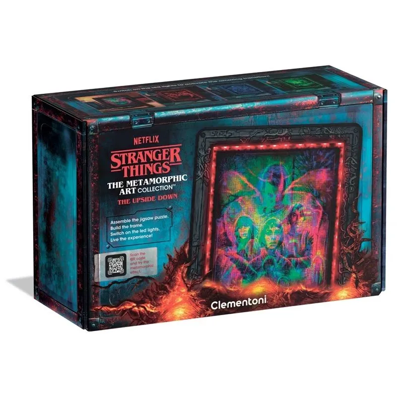 Puzle Clementoni Stranger Things Upside Down 35155, 48 cm x 34 cm, 520 gab.