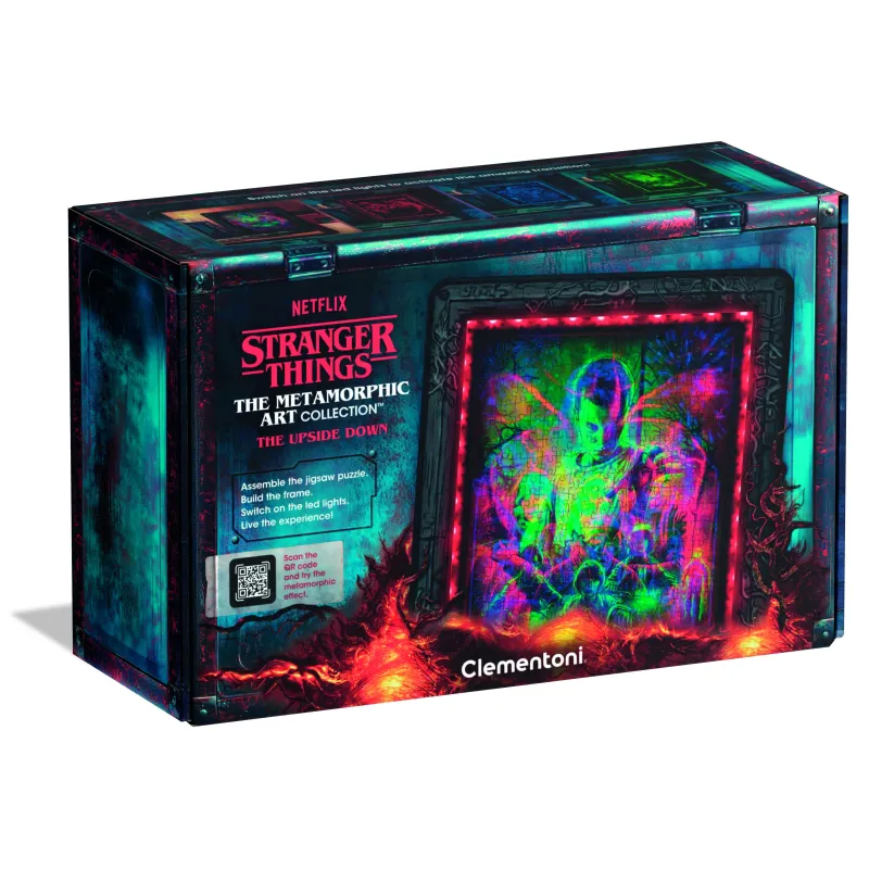 Puzle Clementoni Stranger Things Upside Down 35155, 48 cm x 34 cm, 520 gab.