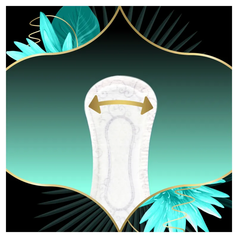 Discreet Protective Waterlily Plus Biksīšu Ieliktnīši, 52 gab