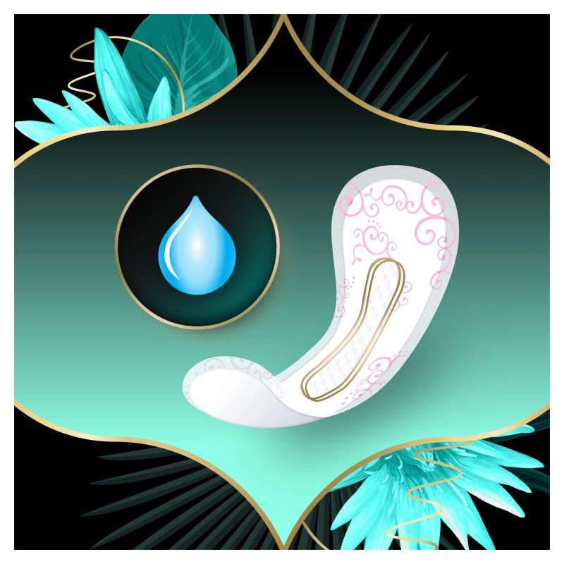 Discreet Protective Waterlily Plus Biksīšu Ieliktnīši, 52 gab