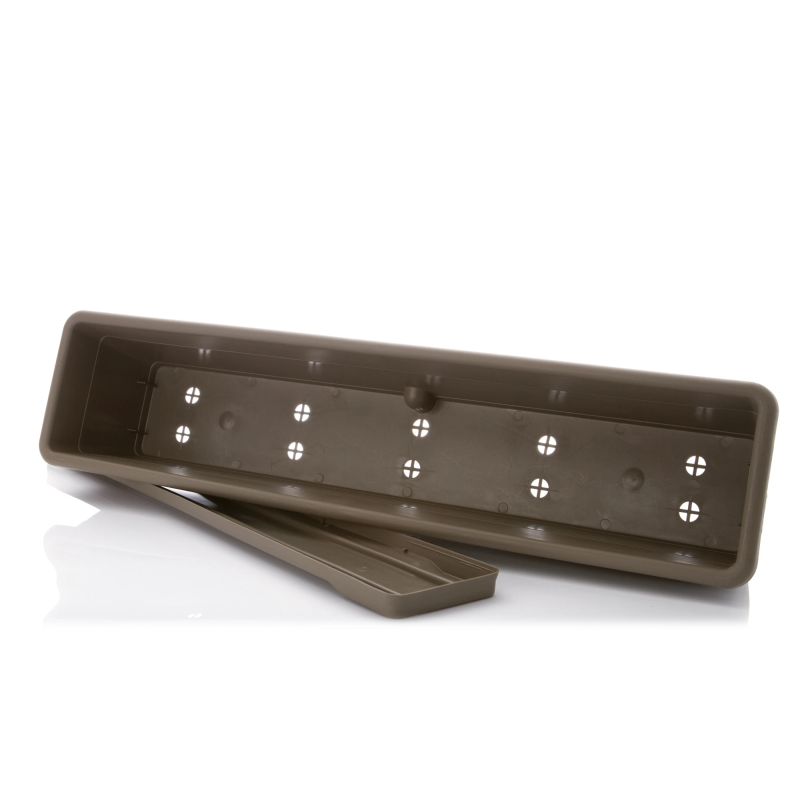 Pods puķu versilia 80x18x15cm rūsgans