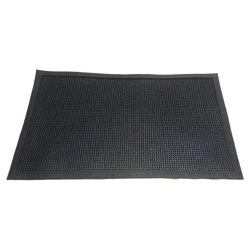 Uksematt Domoletti Rpn 008, must v., 45 cm x 75 cm x 0.8 cm