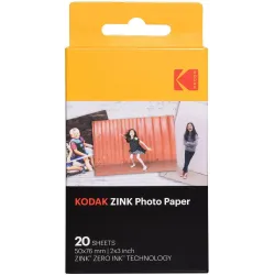 Fotopapīrs kodak zink 50x76mm 20 lapas