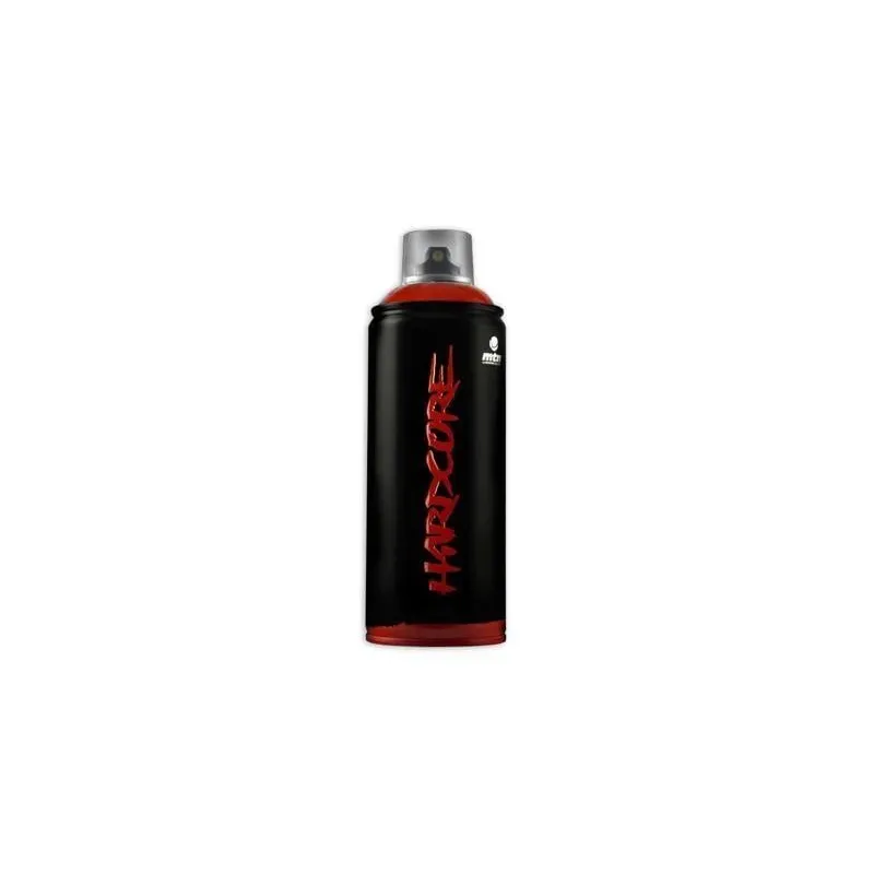 Aerozoliniai dažai Montana Hardcore, paprastieji, matinė juoda sp., 0.4 l