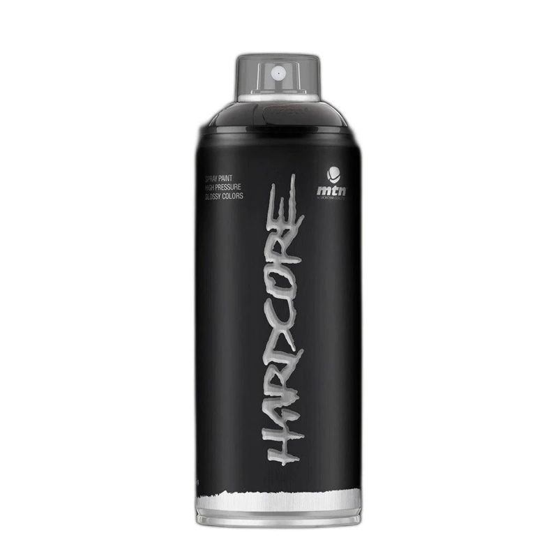 Aerosol paint satin black 400 ml