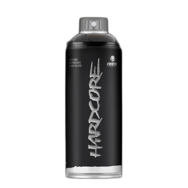 Aerosol paint satin black 400 ml