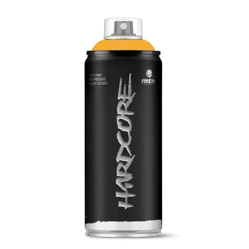 Krāsu aerosoli Montana Hardcore, preču zīmes, dzeltens, 0.4 l