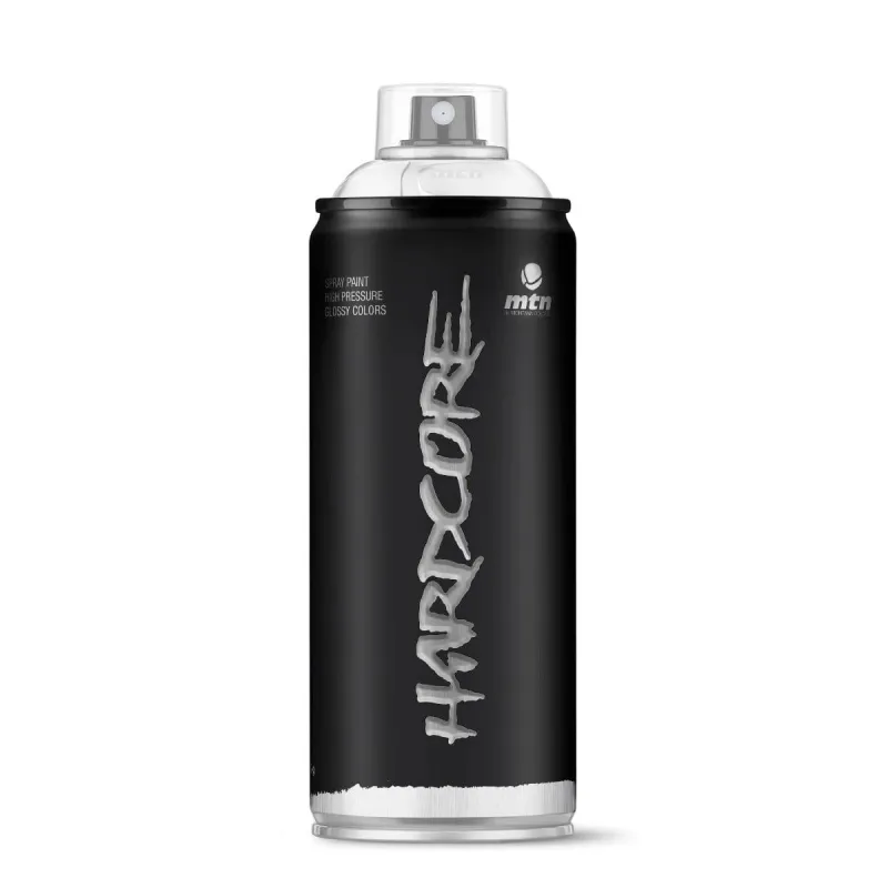 Aerozoliniai dažai Montana Hardcore, paprastieji, balta sp., 0.4 l