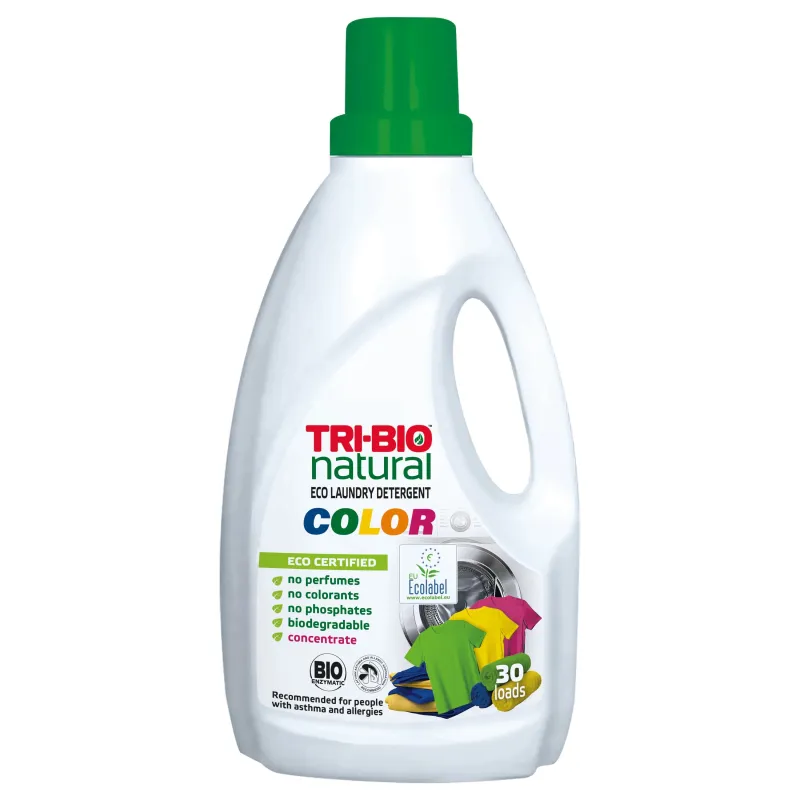 Šķidrs mazgāšanas līdzeklis Tri-Bio Color, 1.42 l