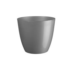 Dekoratīvs zs puķu pods d 13cm sudraba