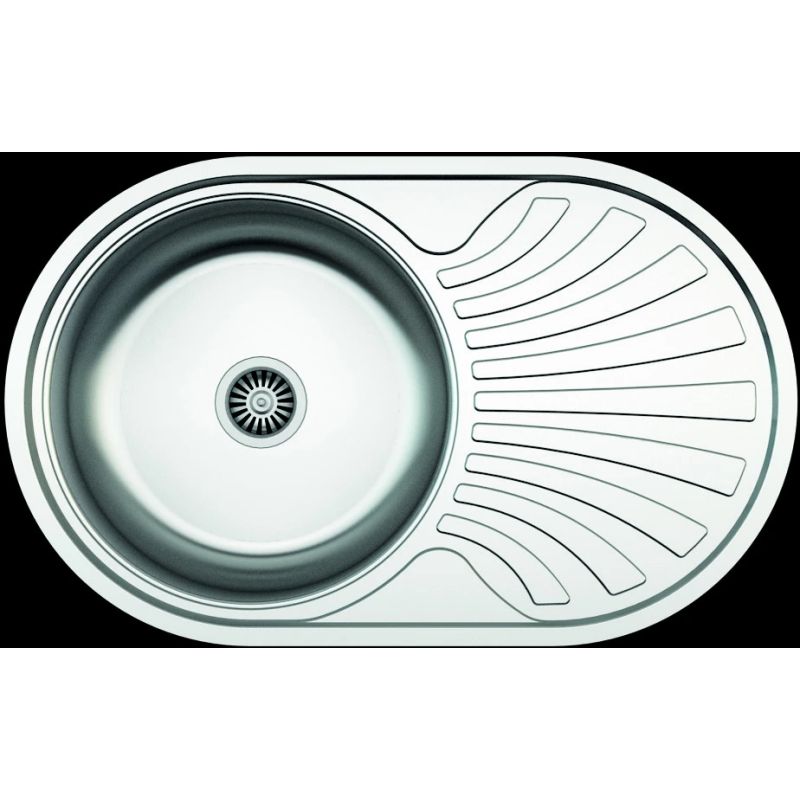 Izlietne as196 + sifons as1007 78x48cm