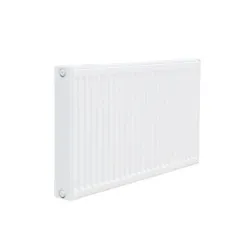 Radiators Sanica 22PKKP 501-55225012, 120 cm x 50 cm, sānu pieslēgums, 1627.2 W, balta krās.