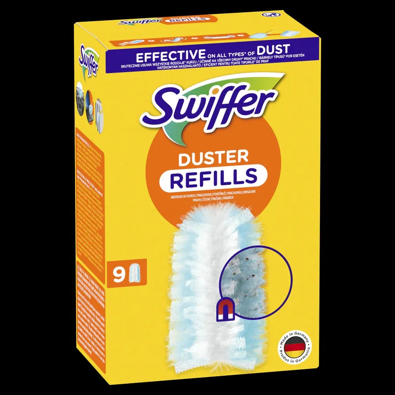 Swiffer Duster Запасные Щетки, 9 шт.