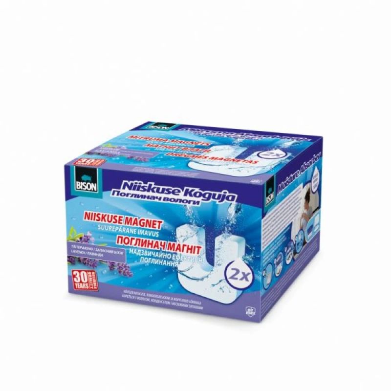 Rez tabl magn. bison 450g lavanda 2gab.