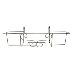 Vazono laikiklis Esschert Design BPH110, 62 cm x 27 cm, 17.9 cm, metalas, juoda sp.