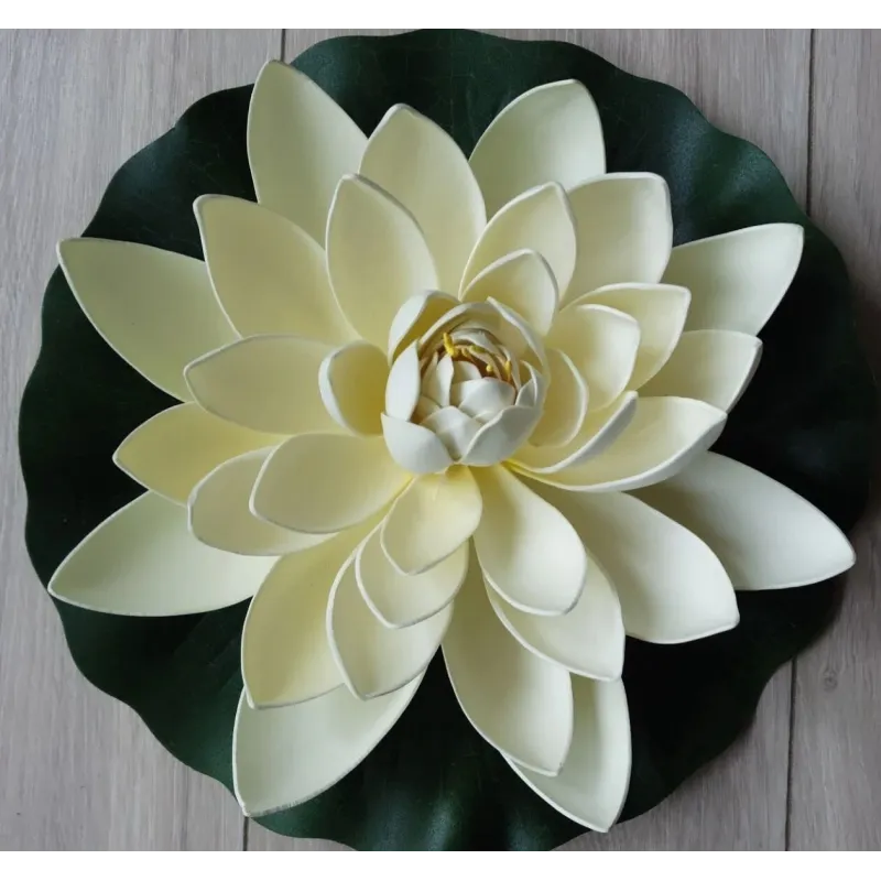 Dārza apdare Lilija, 20 cm x 20 cm x 30 cm, balta krās.