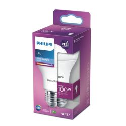 LED Bulb PHILIPS. A60. E27. 12.5 W. 1521 lm. 6500 K