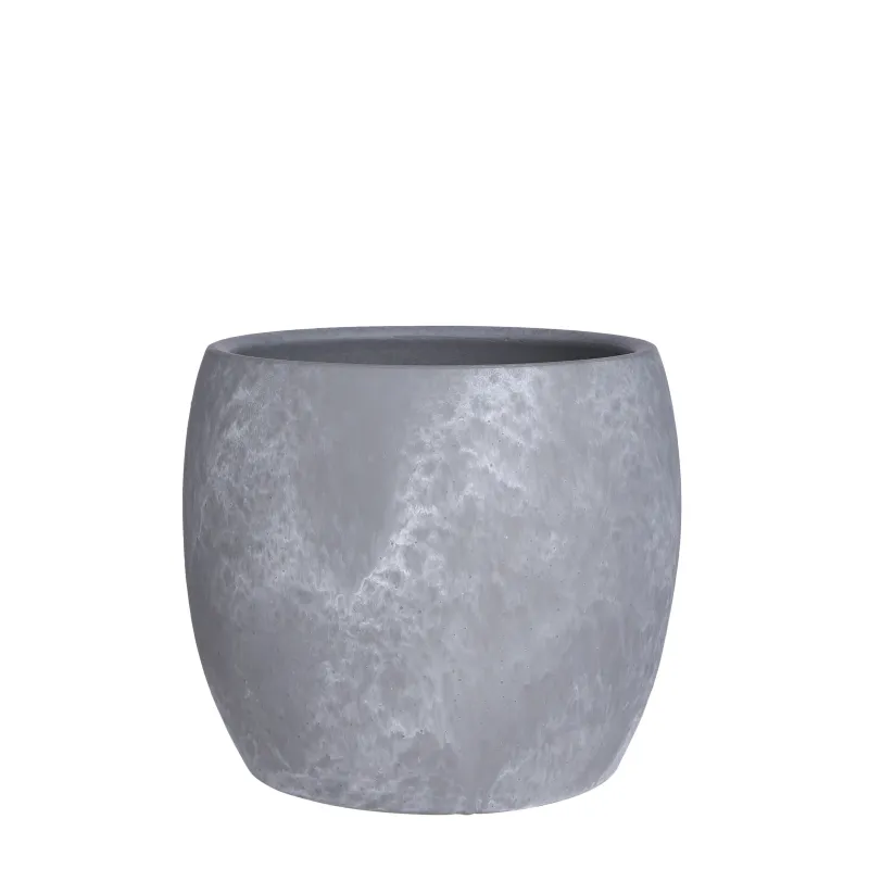 Puķu pods Mica Lester 1087622, keramika, gaiši pelēka