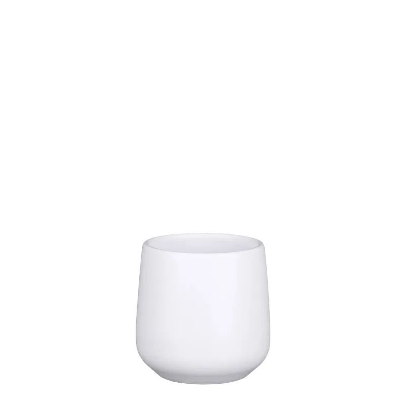 Puķu pods Mica Amber 1087661, keramika, balta