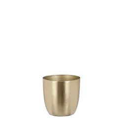 Lillepott Mica Alano 1119953, metall, kuldne v.