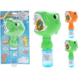 Ziepju burbuļu mašīna dinozaurs