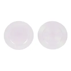 Šķīvis plastmasas balts ar spīgu. 33cm