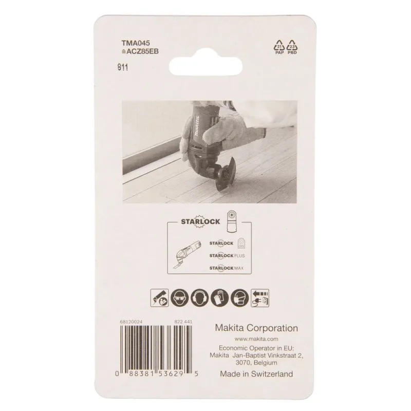 Uzgalis zāģēšanas makita tma045