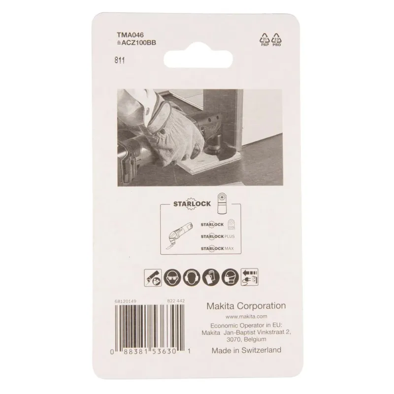 Uzgalis zāģēšanas makita tma046