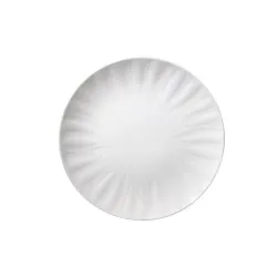 Блюдце обеденная Domoletti Floral, DIA 26.4 см, белый цв.