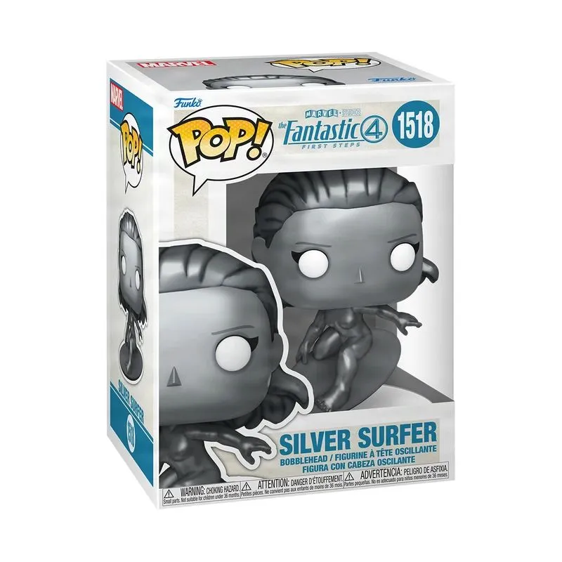 FUNKO POP! Vinila Figūra: Marvel: The Fantastic Four: First Steps - Silver Surfer