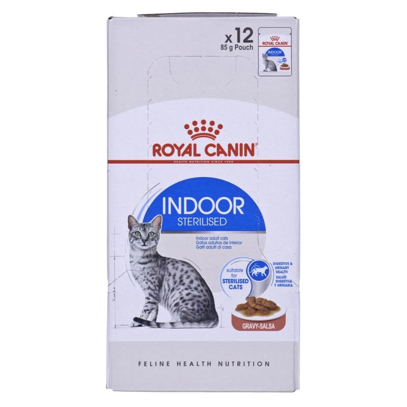 Barība kons. kaķiem fhn indoor gravy 85g