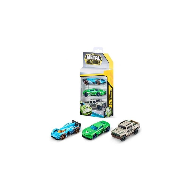 Komplekts 3 auto metal machines 6715