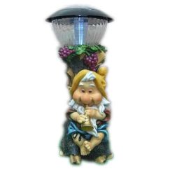 Dekors rūķis 18x16x35 solar led